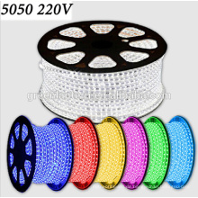 AC110v 220v Outdoor dekoration rgb 5050 flexible led-streifen